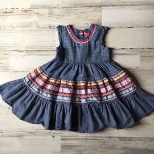 Isaac Mizrahi colorful spring dress 3T